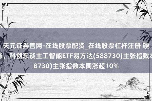 天元证券官网-在线股票配资_在线股票杠杆注册 硬科技板块领涨，科创东谈主工智能ETF易方达(588730)主张指数本周涨超10%